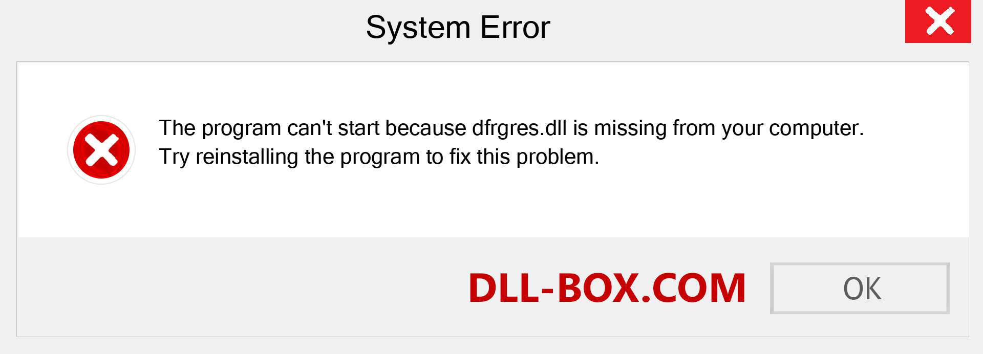  dfrgres.dll file is missing?. Download for Windows 7, 8, 10 - Fix  dfrgres dll Missing Error on Windows, photos, images